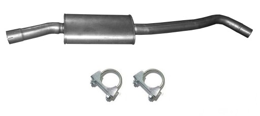 03.78 - BMW X3 E83 2.0 дизель (2004-2007) середній глушник