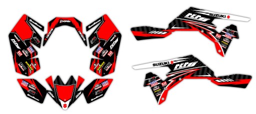 Шпон / наклейки Quad Suzuki LTR 450