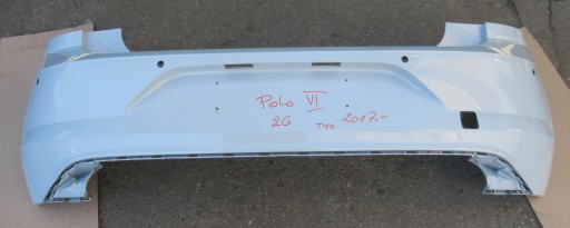 VW POLO VI 2G 4PDC bumper rear part 2G6807421