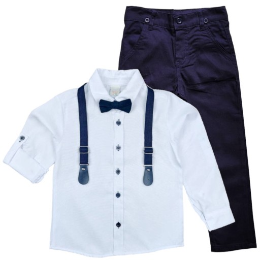 O_N_N_O Дитячий костюм 116 білий