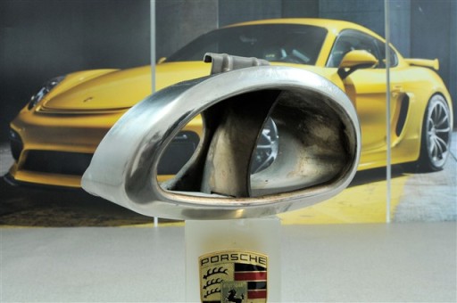 Porsche 986 Boxster выхлопная труба