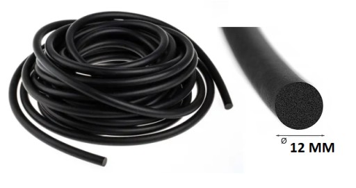 10X EPDM12 - Прокладка EPDM 12mm 10MB MICROGUMA пены шнура