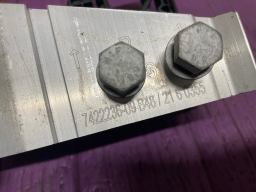 holder radiator ADAPTER right BMW 4 G22