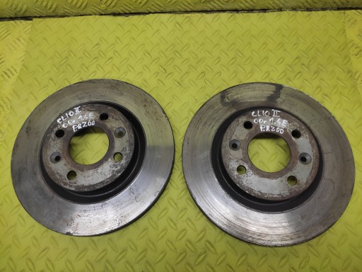 RENAULT CLIO II 1.4 discs brake front