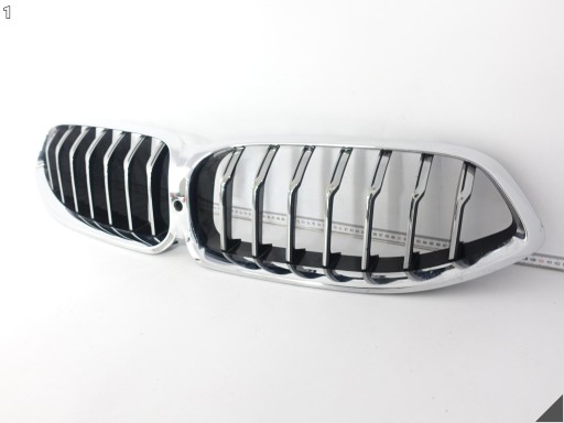 BMW 8 G14 G15 G16 18-22 hűtőrács maszk NERKI rács ellátás lökhárító eleje CHROM