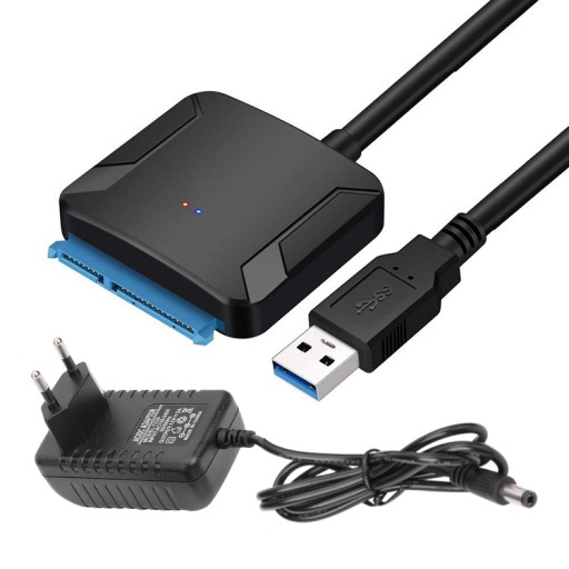 KABEL ADAPTER PRZEWÓD USB 3.0 - SATA DYSK HDD SSD