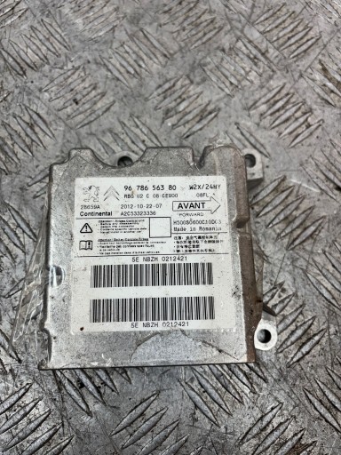 Centralina SENSOR airbag PEUGEOT 508 9678656380