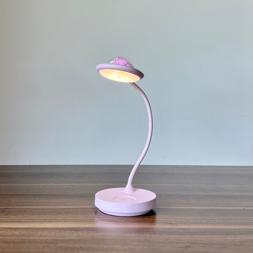 Настільна лампа DESK LAMP троянди та фіолетові 4 Вт