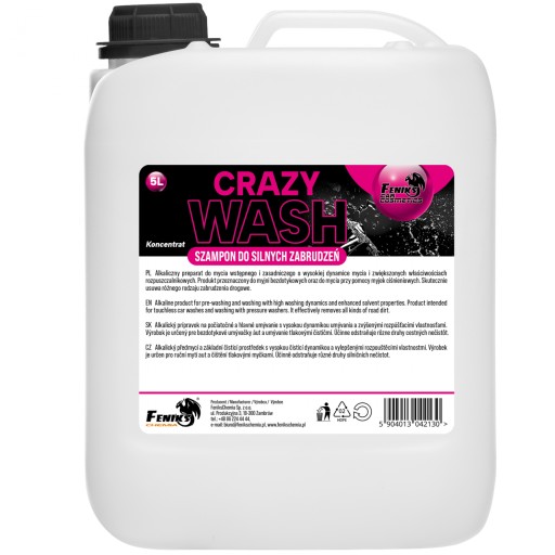 Фенікс Crazy Wash 5L-сильна активна піна