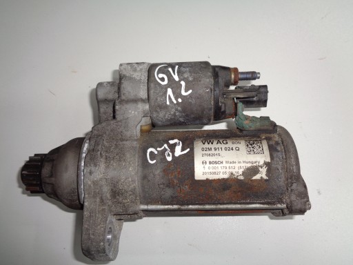 VW POLO IBIZA 6J FABIA III starter 1.2 TSI CJZ