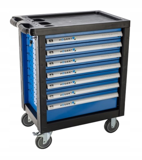 HOGERT ІНСТРУМЕНТАЛЬНА ШАФА ПОРОЖНІЙ 7 ЯЩИКІВ HT7G047