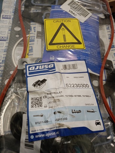 Ajusa 52230300 комплект прокладок головки блока цилиндров