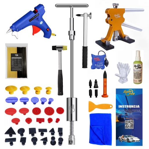 Комплект PDR для удаления вмятин на кузове автомобиля