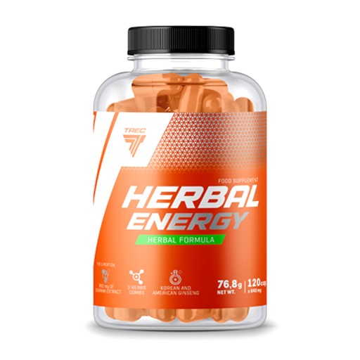 TREC HERBAL ENERGY 120k ENERGIA GUARANA ŻEŃ-SZEŃ