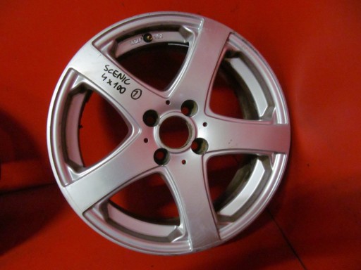 RENAULT SCENIC 2 II MEGANE II Jantes d’aluminium 16'' 6.5J ET38 4x100 KOMPLET
