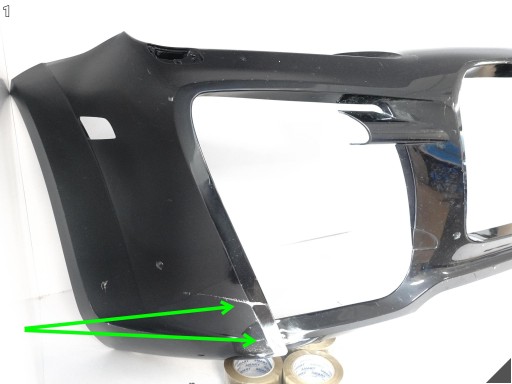 PORSCHE CAYENNE TECHART MAGNUM 7L5 957 LIFT 07-10 paraurti anteriore (lavafari)