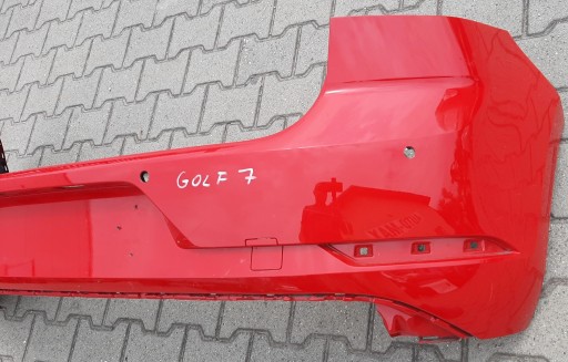 VW GOLF VII 7 HB LIFT 17- bumper rear part rear OE 5G6807421BK