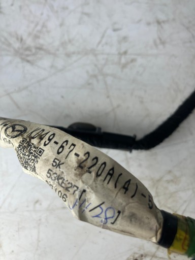 bundle wiring door left rear part MAZDA CX5 and KD4967220A