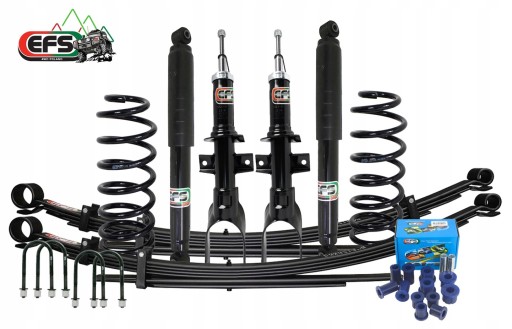 38-5649 36-5430 - Volkswagen amarok v6 (2016-22) комплект hd підвіска 25мм (80/250кг) efs