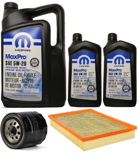 MOPAR 5W20 7L + MO-899 + 68386779AA RAM 5.7 08-10