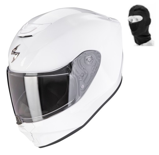 ШЛЕМ СКОРПИОН EXO-JNR AIR SOLID WHITE L