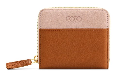 КОЖАНЫЙ КОШЕЛЕК ДЛЯ ЖЕНЩИН МАЛЕНЬКИЙ AUDI ОРИГИНАЛ