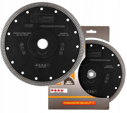 ТОНКИЙ АЛМАЗНЫЙ ДИСК CORONA ДЛЯ ГОНЧАРНОЙ ПЛИТКИ 200 ММ