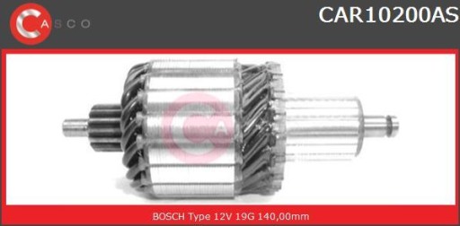 CAR10200AS - РОТОР СТАРТЕРА