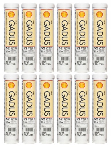 Мастило Shell Gadus S2 V220 2 EP2 400 г 12x шт.