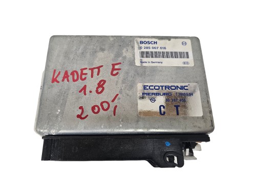 Компьютерный контроллер двигателя opel kadett e 1.8 90287456 0285007016