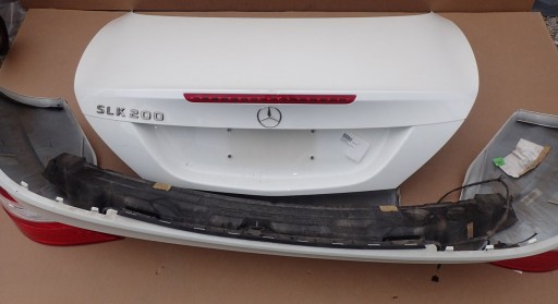 DW MERCEDES SLK 200 R172 ФОНАРЬ БАМПЕР КАПОТ БЕЛЫЙ