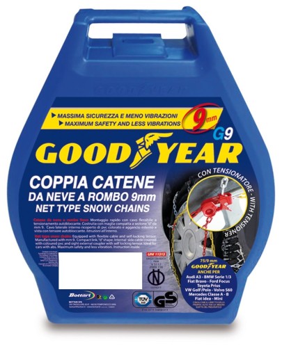 Bottari Goodyear 77902 ''G9'', ланцюги 9 мм