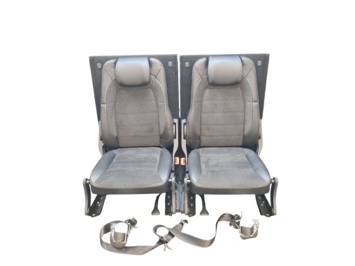 Sitze 3 RZAD Gurten KOMPLET FORD GALAXY MK2 LIFT (2009-2015) Halbleder