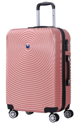 Валіза велика Indivitems ABS XHA170 ROSE-GOLD XL 91 л