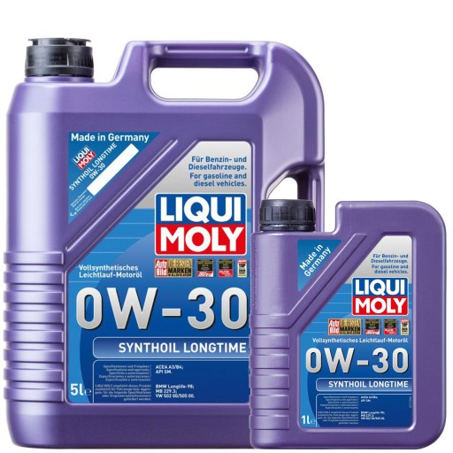 Liqui Moly LM8977 Synthoil Longtime Oil 0W-30 6л