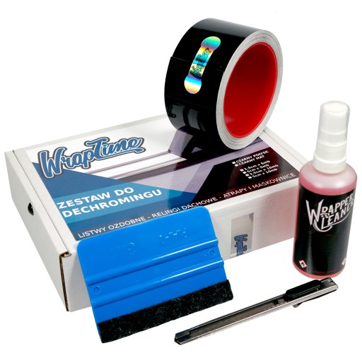 WrapTIME хромована стрічка для 3. 5cmx30m полі планки
