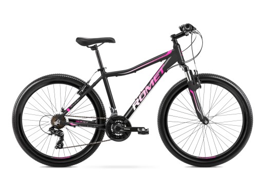 MTB велосипед Romet Jolene 6.0 чорна рама 17 дюймів
