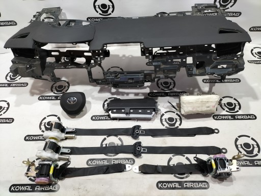 TOYOTA COROLLA E21 доска консоль подушка безопасности ремни ORG