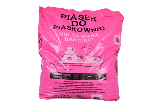 Пісок для пісочниці з сертифікатом 25 кг