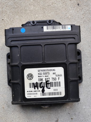 VW T5 control unit computer gearboxes of the gear automat 09K927750F