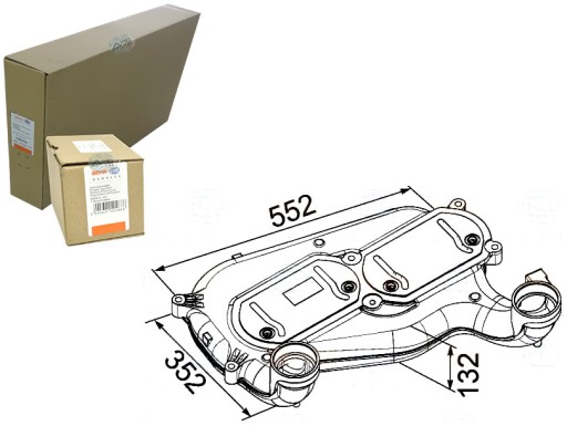BRH8ML 376 - ІНТЕРКУЛЕР BEHR HELLA