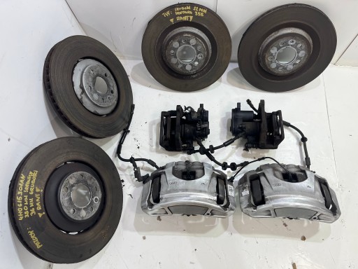 4H06BA 68475634065313,264 - Диски суппорта audi a8 d4 4.0 tfsi 380мм поставил!