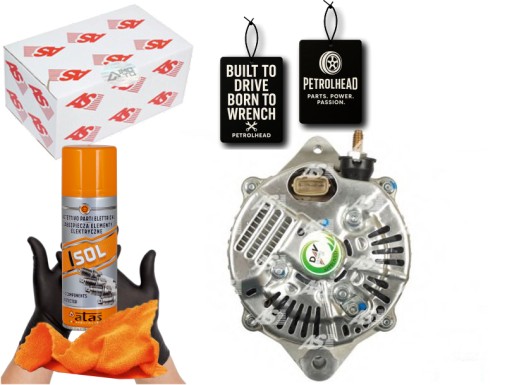 ASPA6230#ECS-PCP+K - Генератор discovery 2.5 99- 120a as-pl #petrolhead pro+ kit4