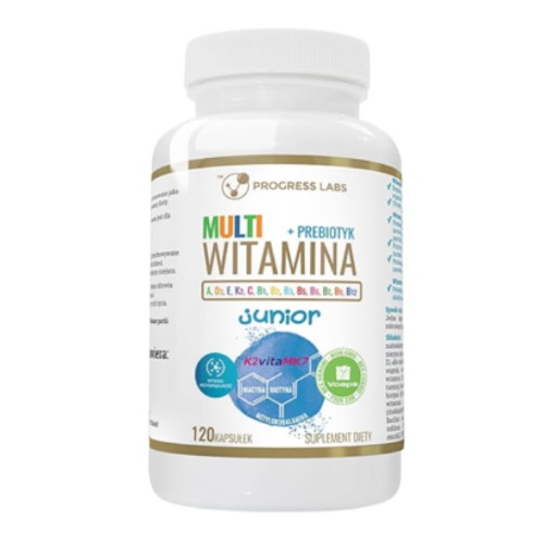 PROGRESS LABS MULTIVITAMIN JUNIOR PREBIOTIKUM 120k