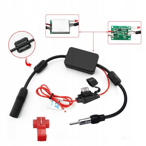 Антенний підсилювач сигналу для Łódź FM Radio 12