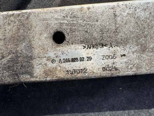 stütze absorber aufpralldämpfer pralldämpfer MERCEDES A W176 CLA W117 A2466280229