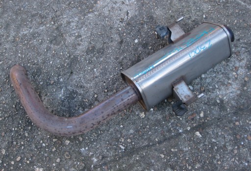 MASTER III MOVANO 2.3 DCI muffler, exhaust 201009667R