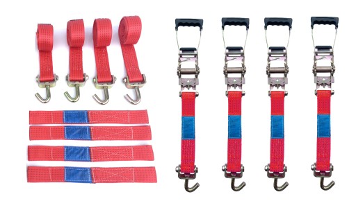 2pkt прорезиненные ремни 4T/3M/50 1b