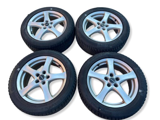 wheels disc discs aluminium tyre CONTINENTAL 225/50R17 ZIMA