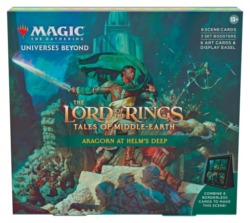 MTG: TLotR - Tales of Middle-earth Scene Box - Aragorn at Helm's Deep